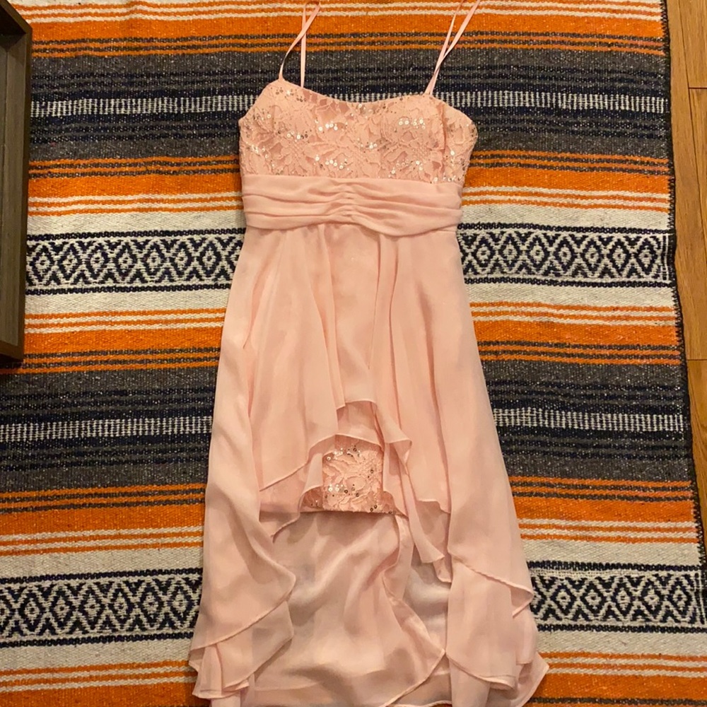 Pink formal dress